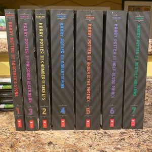 Harry Potter books 1-7